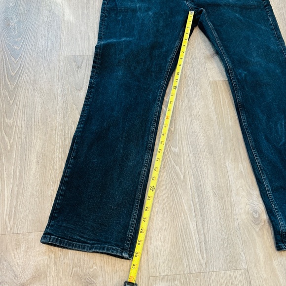 Men's Buffalo David Bitton Ash-X Slim Stretch Jeans Blue Dark Wash Size 40x32 - Picture 13 of 14